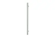 Radiant VTR-950 Vertical Heated Towel Rail - 40 x 950 mm - Brushed Satin - Stainless Steel