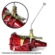 Ford FMX Side Action Shifter Kit 23 Single Bend Arm w/ Billet Knob ASCS2F323S2 (for: Ford)