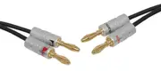 Dynalink 3m Figure 8 Cable OFC Whopper Wire Banana Plug High Quality Speaker Lead