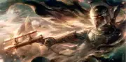 Star Wars Boba Fett Ghost in the Wind Lithograph Art Print 24x12 #395 NEW