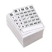 Bingo Cards Bulk 60PCS Classic Bingo Game Set Card Game Educational Toys