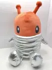 Pillowfort Robot Plush Stuffed Animal Pillow Cushion 16" Silver Orange Target
