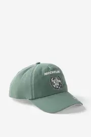 [Cotton On Kids] Cotton On Kids - Michelin Kids Cap - Lcn mic moss green/michelin crest M/L LCN MIC MOSS GREEN/MICHELIN CREST