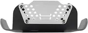 Chassis Skid Plate Engine Guard Fit for V9 Roamer Fit for V9 Bobber 2020-2024 Fit for V7 Lower Engine Base Chassis Guard Skid Plate Belly Pan Protector(Black with Silver)