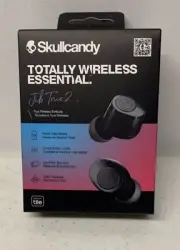 Skullcandy Jib True 2 Totally Wireless Essential Earbuds Bluetooth Black NEW