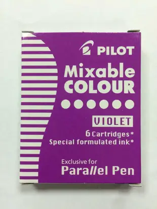 PILOT藝術鋼筆卡水/ IC-P3-S6/ 紫