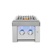 American Made Grills Estate Liquid Propane Double Side Burner, ESTSB2-LP