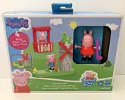 PEPPA PIG Peppa's Club Mini Golf 4-Piece Figure Playset Toy Hasbro Ages 3+ - NEW