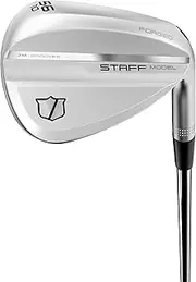 [WILSON] Men's Left Hand Staff Model ZM Golf Wedge, Loft 56 Degree/10 Bounce