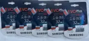Samsung EVO Plus 32GB MicroSDHC Memory Card 95MB/s with SD Adapter and Case 5pk