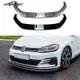 適用福斯高爾夫Golf 7.5 Golf MK7.5 GTI R Rline 2017-19前脣前鏟改裝