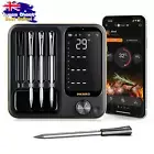 Wireless BBQ Thermometer, 4 Probes, WiFi & Bluetooth, IP67, INT-14-BW