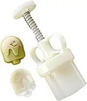 Mid-Autumn Festival Kitchen Baking Tool Mung Bean Cake Pastry Stamp Ice Cream Pattern Mooncake Mold for 20g-30g Dough