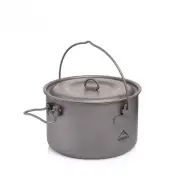 Camping Tableware Titanium Cookware Set Tourism Cauldron Outdoor Pot Picnic Set