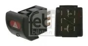 04719 FEBI BILSTEIN HAZARD LIGHT SWITCH FOR OPEL VAUXHALL