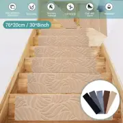 5-20x Carpet Stair Treads Anti Slip Stair Mats for Wooden Steps Rugs 8in x 30in