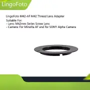M42-AF Lens Adapter M42 Thread Lens to for Sony Alpha for Minolta AF Camera