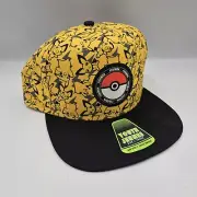 Pokemon Cap Snapback Trucker Hat Pikachu Pichu Youth Baseball Hat New