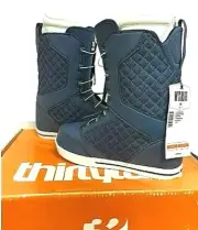 ThirtyTwo 86 Fast Track FT Snowboard Boots NIB Size 10 Blue Womens Comfort