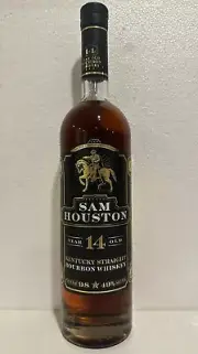 Sam Houston 14 Year Old Kentucky Straight Bourbon Whiskey - Only 516 Bottles