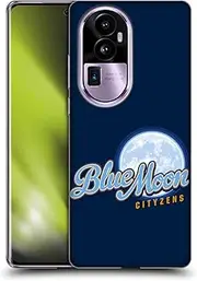 Head Case Designs Officially Licensed Manchester City Man City FC Blue Moon Cityzens Graphics Soft Gel Case Compatible with Oppo Reno10 Pro+