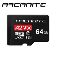 在飛比找Yahoo奇摩購物中心優惠-ARCANITE MicroSDXC U3 V30 A2 6