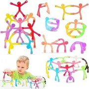 YOTNUS 48Pcs Magnetic Toys, Magnet Men for Travel Toys, Fridge Magnets Funny, Cute Magnets for Kids and Adults, Magnetic People Colorful Mini Toys for Refrigerator, Whiteboard, Desk Decoration