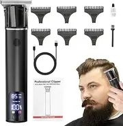 Beard And Hair Trimmer - Cordless Shaving Machine, Electric Hair, Waterproof Grooming Device | Rechargeable Blade Cutter Delivers Precision, Professional Tool For Clean Styling At Home