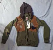 Vintage David Bitton Buffalo Sweater. New With Tags