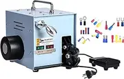 Electric Terminal Crimping Machine 60WElectric Cold Pressing Terminal Crimper Tools with Exchangeable Die Sets