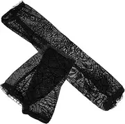 [WOFASHPURET] Unique Spider Web Gloves for Women Cosplay Performance Gloves Half-finger Mesh Comfortable for Halloween Masquerade and Sports