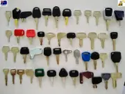 47 x Excavator Plant Keys Mega Master Set BOBCAT KUBOTA HITACHI JCB KOMATSU