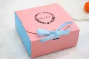 Bakery Boxes for Cupcake Cookie Party Gift, Pink & blue , pack of 12