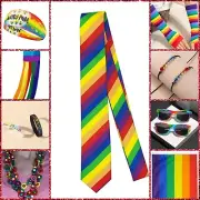 9 PIECE BUNDLE LGBTQ PRIDE RAINBOW BUNDLE-FLAG SUNGLASSES FLAG BRACELET WINDSOCK