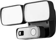 Konstsmide Floodlight Camera/1080HD Wide Angle Security Camera with Built-in 2 x 12W Floodlights, Two-Way Talk and Siren Alarm/Use Free App