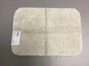NWT Simply Essential 17” x 24” Bathroom Rug Sandshell (Light Beige)#254W