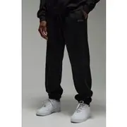 Mens Black Man Active Oversized Jogger