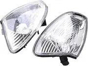 Turn Signal Lights Compatible With Toyota For RAV4 XA50 2019 2020 Indicator Lights Blinker Lamps Dynamic Turn Signal Light Car Turn Marker Light Side Lamp Lights(Clear,Left+Right)