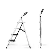 Foldable Non Slip Multi Purpose Steel Step Ladder for Household Office