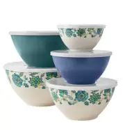 Member's Mark ~ 10 Piece Melamine Nesting Bowl Set ~ Satin Finish ~ Jacobean