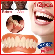 Snap On Bottom/TOP Veneer Dental Veneers Dentures Smile False Teeth Fake Tooth