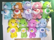 Collection of 8" Care Bears - Total of 9 new with tags
