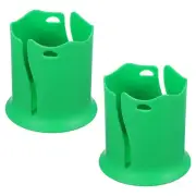 2Pcs Paddle Board Cup Holder Stand Up Paddle Board Drink Holder Green