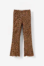 [Cotton On Kids] Cotton On Kids - Francine Flare Pant - Taupy brown/leopard 2 TAUPY BROWN/LEOPARD