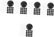 ERINGOGO 5sets Go Chess Game Pieces Craft Flat Beads Small Chess Set Delicate Craft 100pcs*5