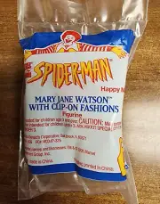 McDonald's Marvel Comics 1994 Spider-Man - Mary Jane Watson with Clip Ons