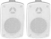 Weather Resistant Indoor & Outdoor Full Range Speakers Supplied in Pairs | 60W | 3" | WHITE