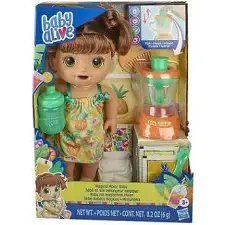 《正版》淘氣寶貝-神奇料理機娃娃-棕髮(內含棕髮娃娃料理機及尿布瓶子)