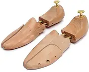 OZSTOCK® Adjustable Men Women Cedar Wooden Shoe Tree Shaper Keeper Wood (UK 7-8 / EU 41-42)