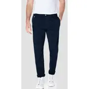 Replay Mens Chino Pants Regular Fit Benni Trousers Blue
